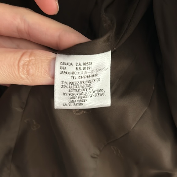 Escada 40 Brown Blazer - Picture 7 of 11